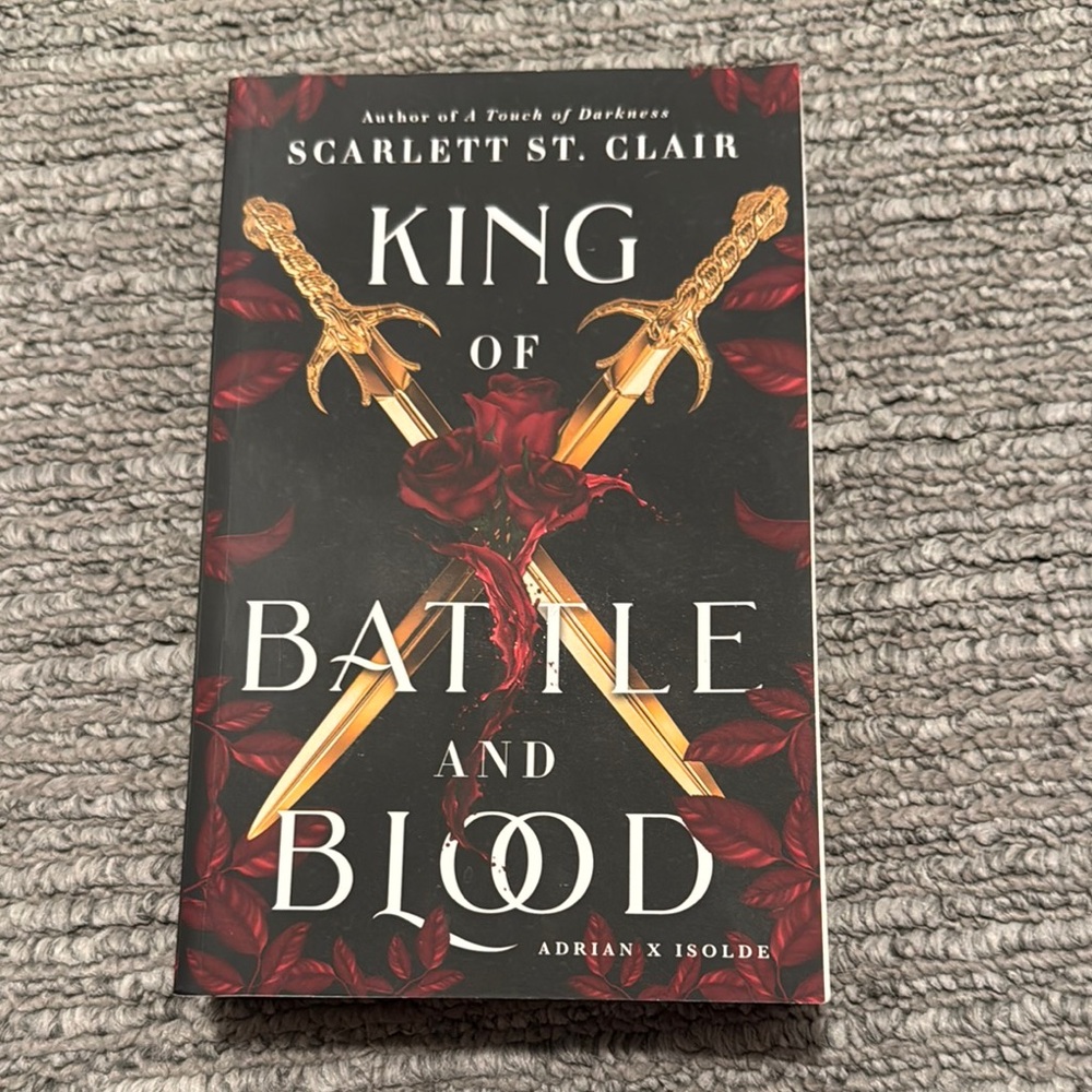 King of Battle and Blood Book
